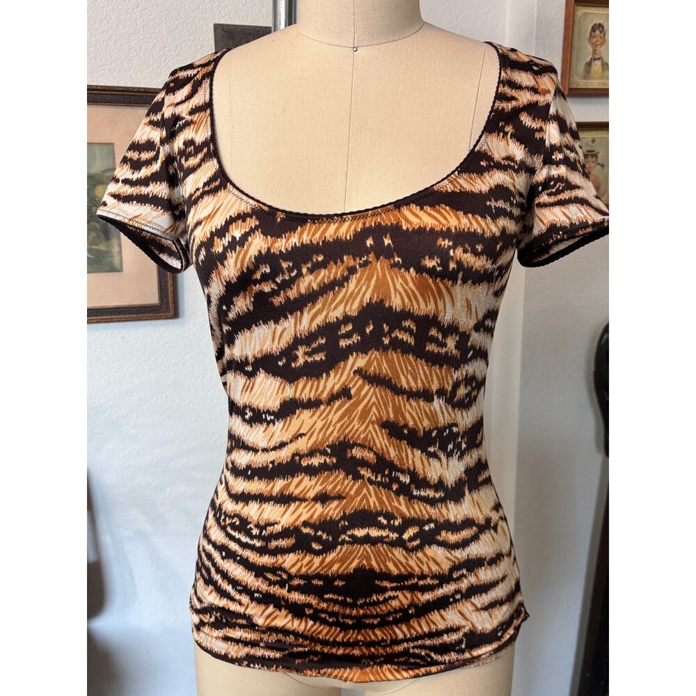 Dolce and Gabbana Underwear fitted animal print tiger print - Picture 5 of 8
